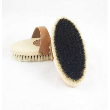 Borstiq Natural Body Brush With Leather Strap