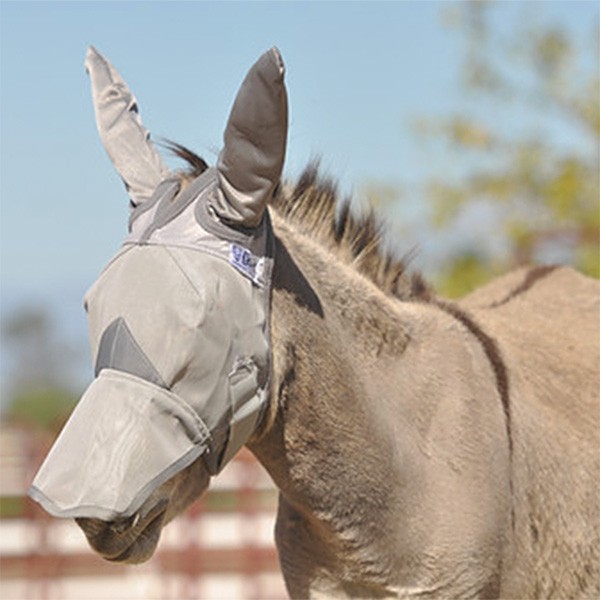 Cashel Fly Mask Donkey Long with Ears