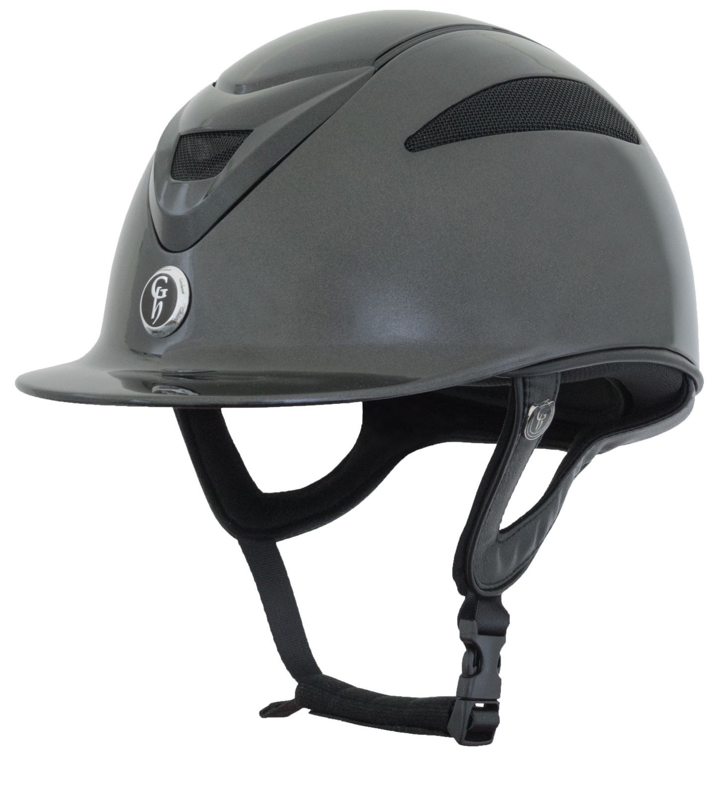 Gatehouse Conquest MKII Riding Hat Black Metallic