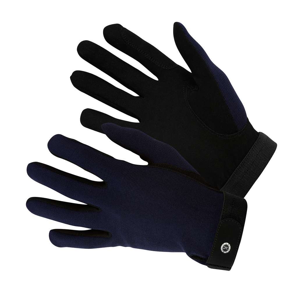 KM Elite All Rounder Gloves Navy Blue