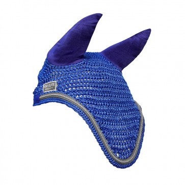 KM Elite Fly Veil Royal Blue/Silver Trim