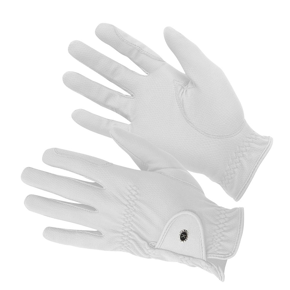 KM Elite ProGrip Gloves White