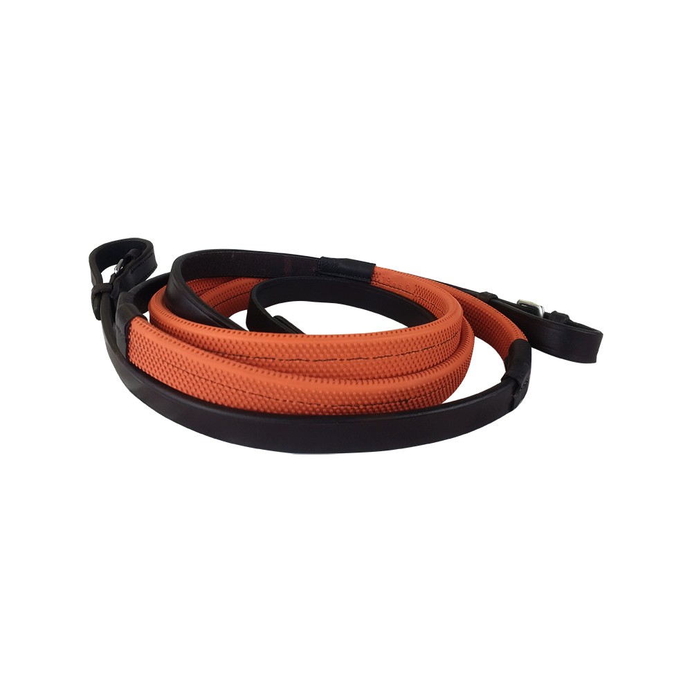 Kriss Orange Racing Reins