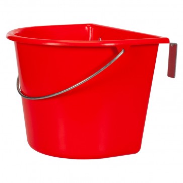 Vplast Bucket with Flat Side 15 L One Size Red