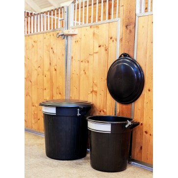 V-Plast Feed Bin + Lid + Smart Label